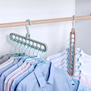 Colgador de ropa plegable x5